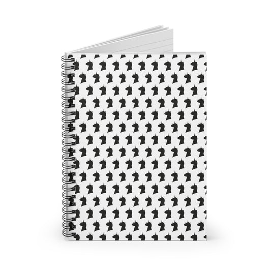 Magical Patterned Spiral Notebook - Ruled Lines for Stylish Note-Taking
