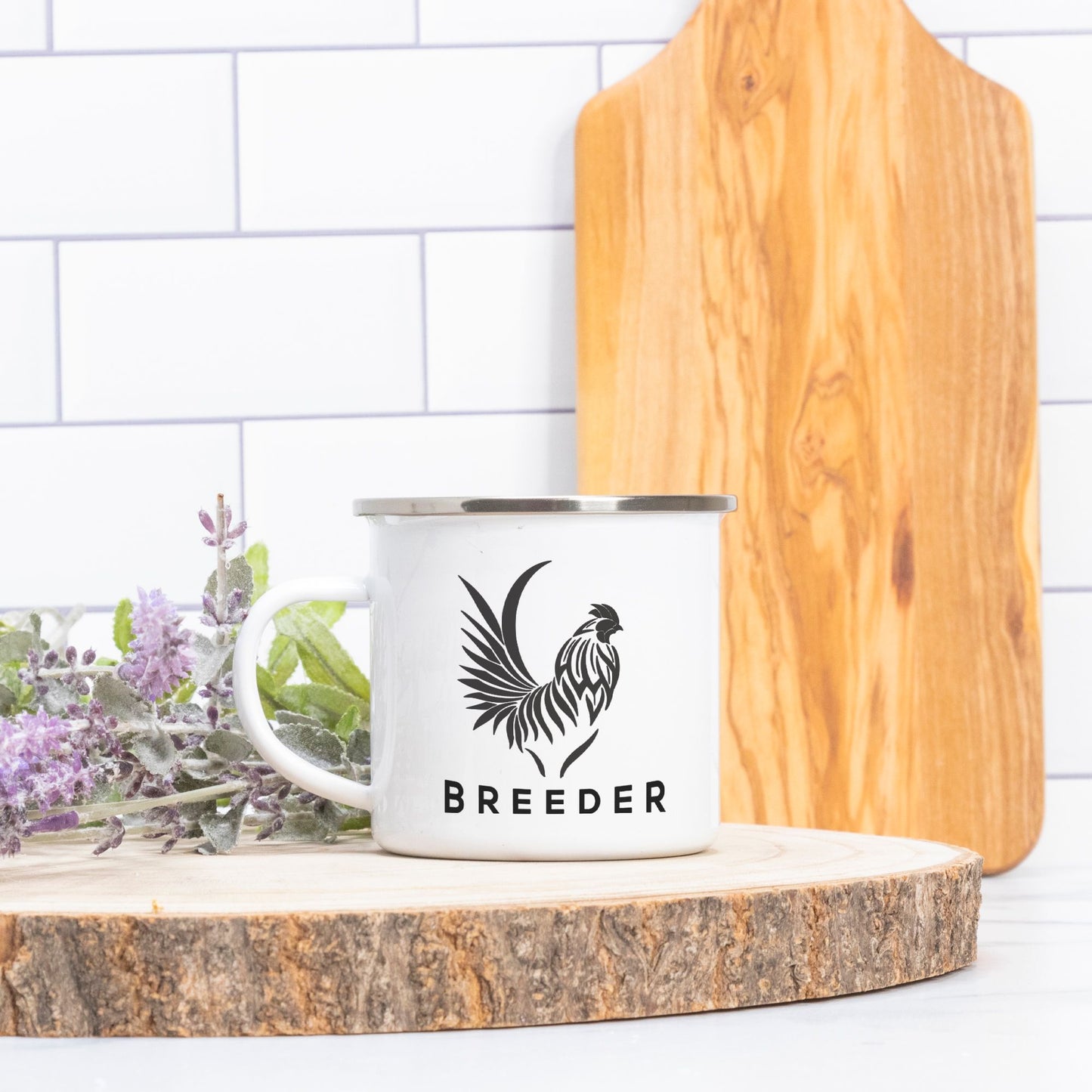 Breeder Enamel Camp Mug – 10 oz Gift