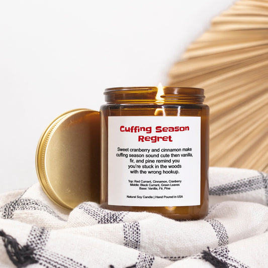 Cuffing Season Regret Soy Holiday Candle