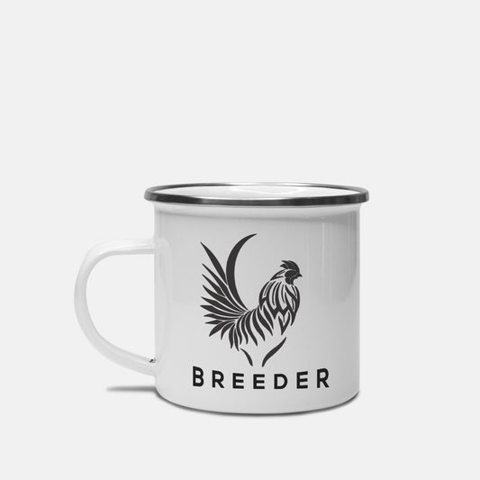 Breeder Enamel Camp Mug – 10 oz Gift