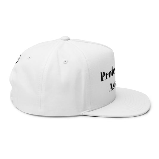 Professional Asshole Embroidered Flat Bill Cap Because Amateurs Just Waste Everyone’s Time