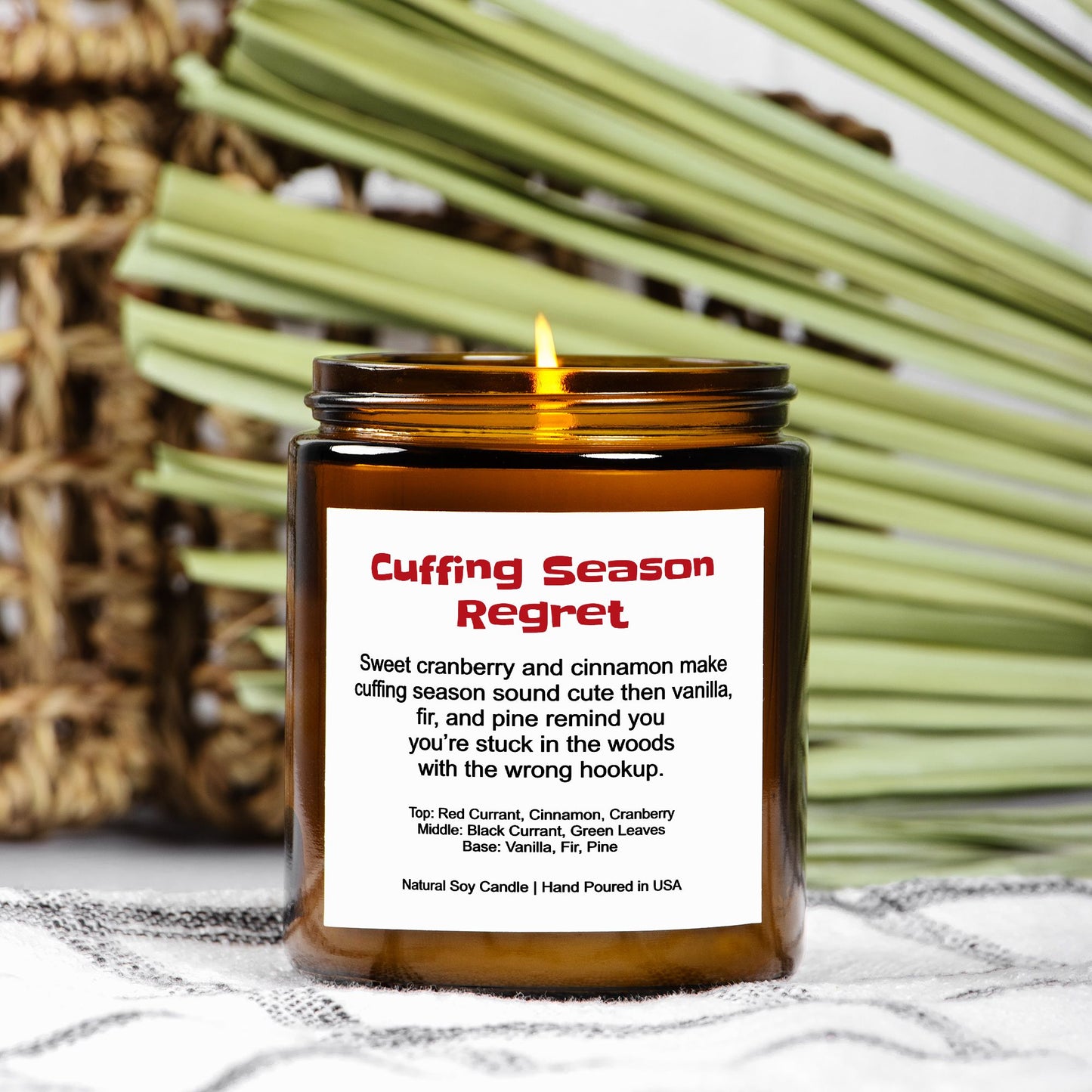 Cuffing Season Regret Soy Holiday Candle