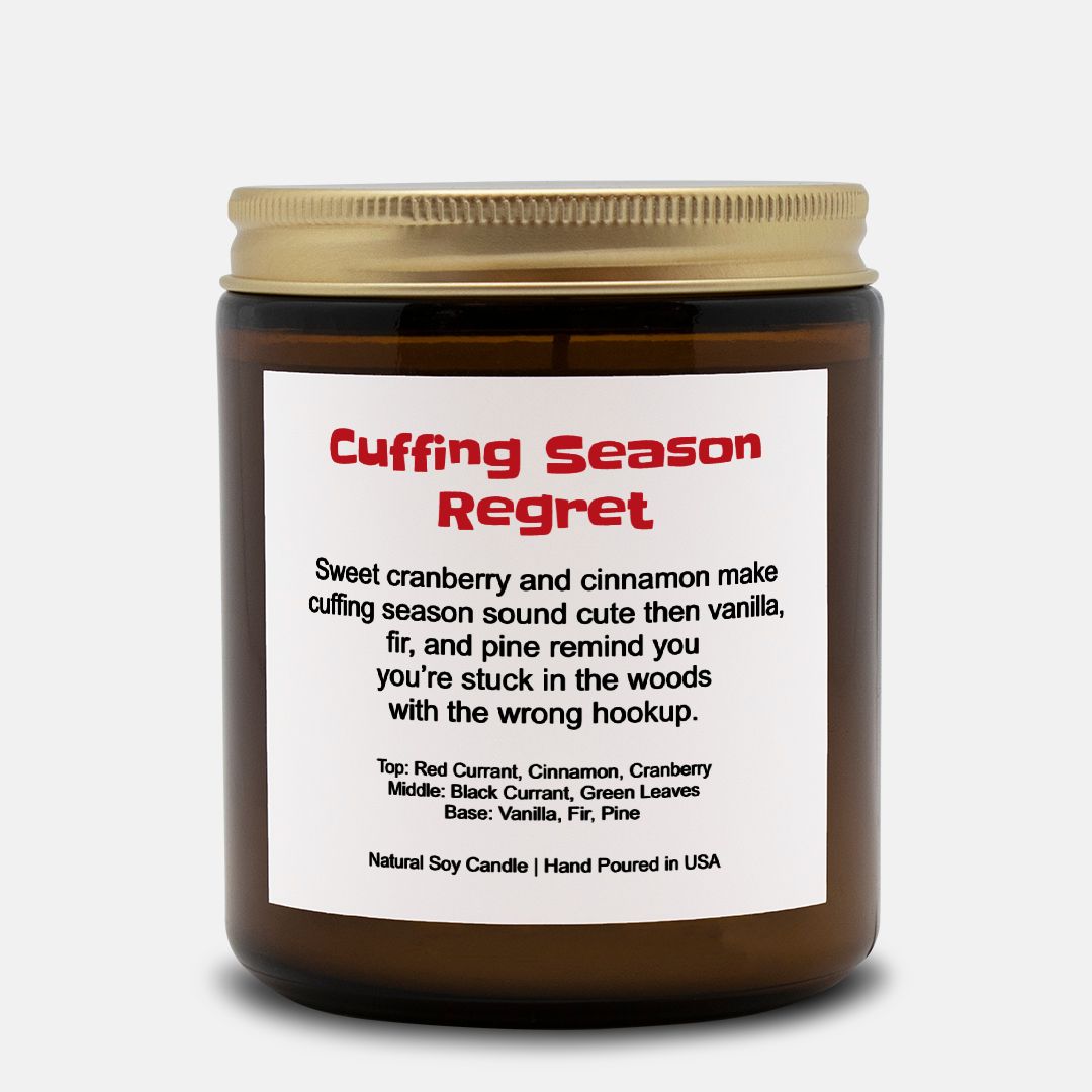 Cuffing Season Regret Soy Holiday Candle