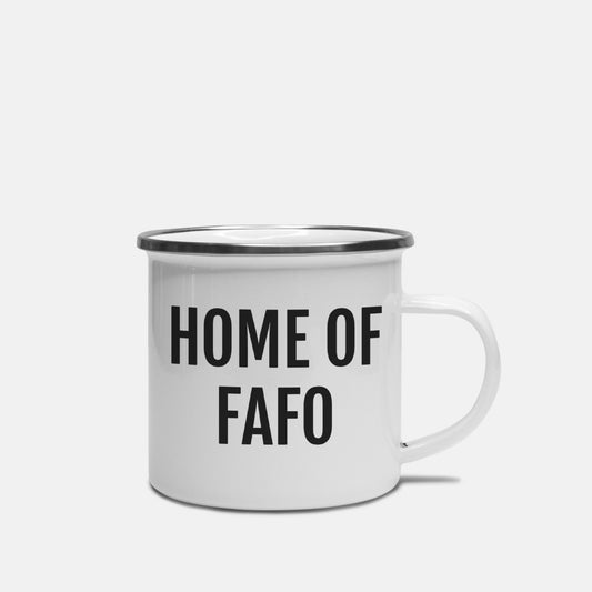 Land of the FREE Home of FAFO Camp Mug 10 oz.