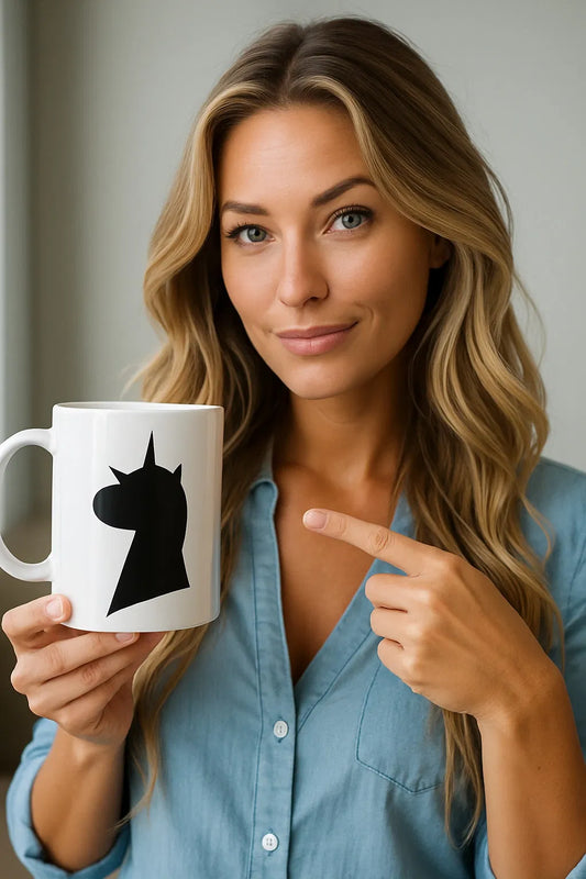 Magical AF Unicorn Ceramic Mug - (11oz, 15oz)