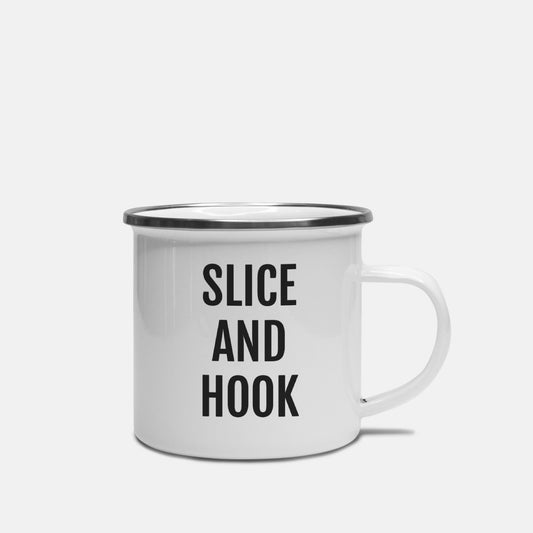 I Swing Both Ways Golf 10 oz. Camp Mug