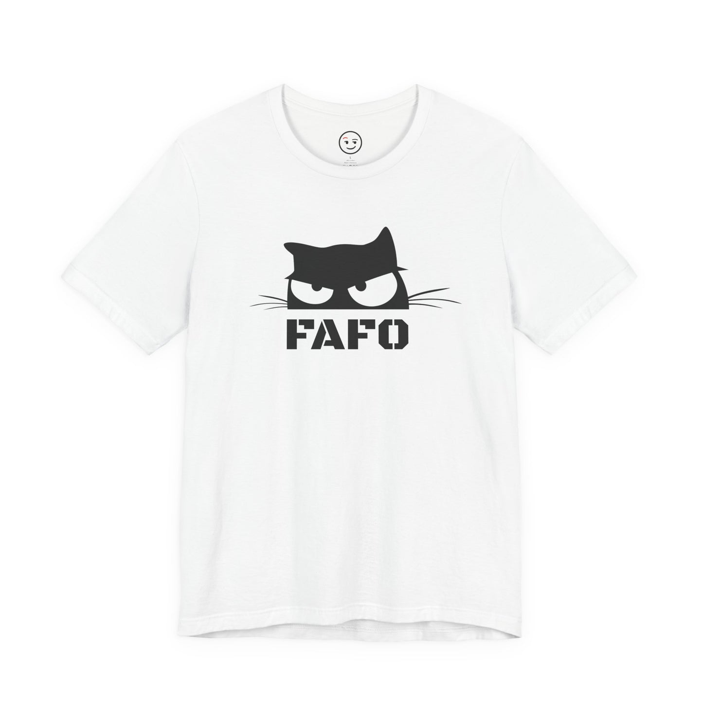 Stylish FAFO Sarcastic Feline Tee for Edgy Enthusiasts