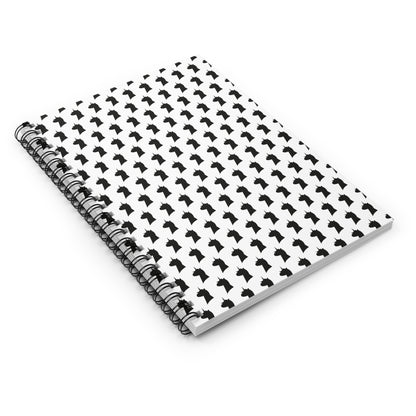 Magical Patterned Spiral Notebook - Ruled Lines for Stylish Note-Taking