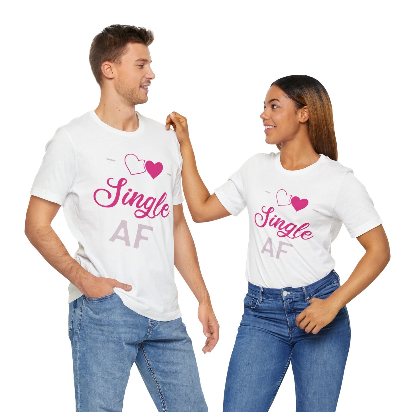 Happily Single AF Tee — Batteries (and Boundaries) Included