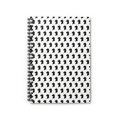 Magical Patterned Spiral Notebook - Ruled Lines for Stylish Note-Taking