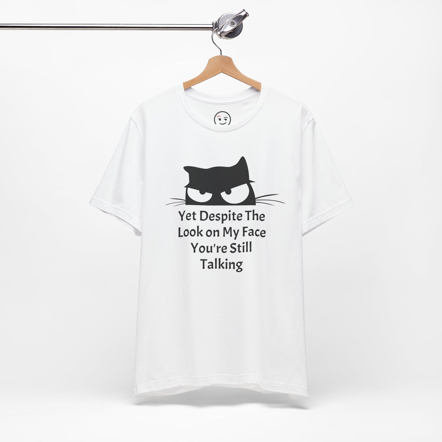 Still Talking Snarky Feline Tee for Edgy Enthusiasts