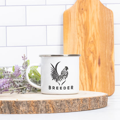 Breeder Enamel Camp Mug – 10 oz Gift