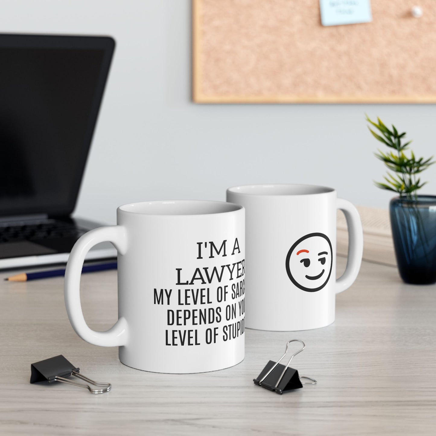 Lawyer Fuel: Powered by Caffeine and Other People’s Bad Decisions Ceramic Mug - (11oz, 15oz)