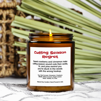 Cuffing Season Regret Soy Holiday Candle